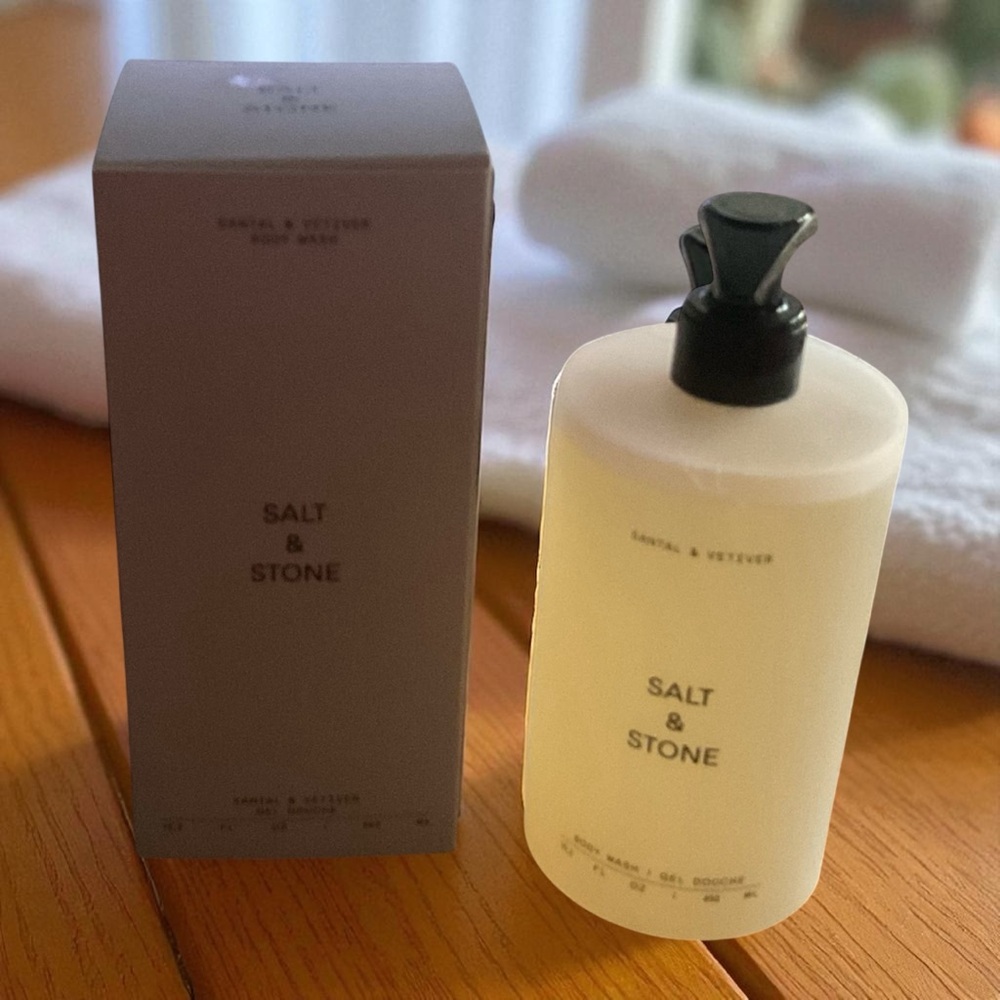 Salt & Stone Santal & Vetiver Body Wash 15.2 fl oz.